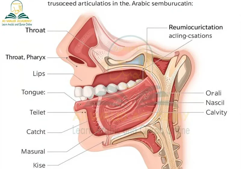 learn Makharij of Arabic Letters 