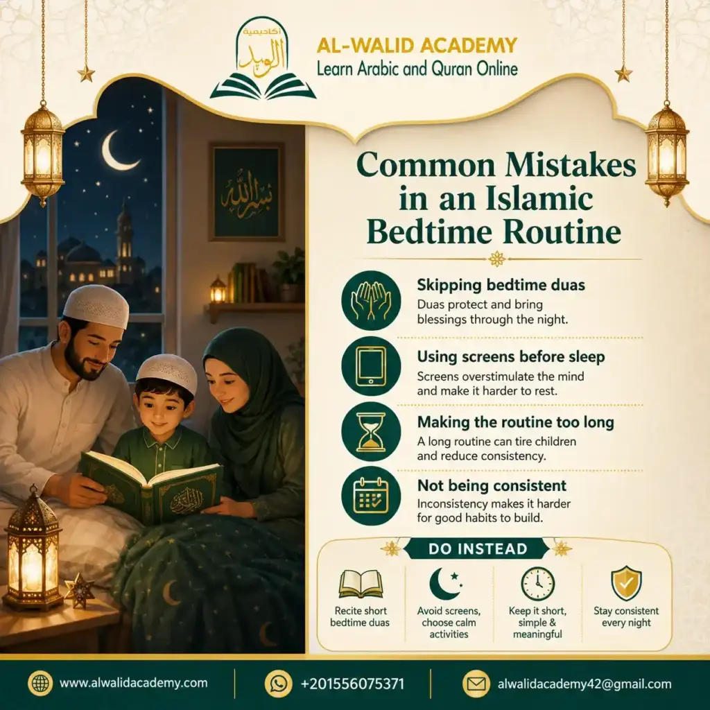 Islamic Bedtime Routine Islamic Bedtime Routine