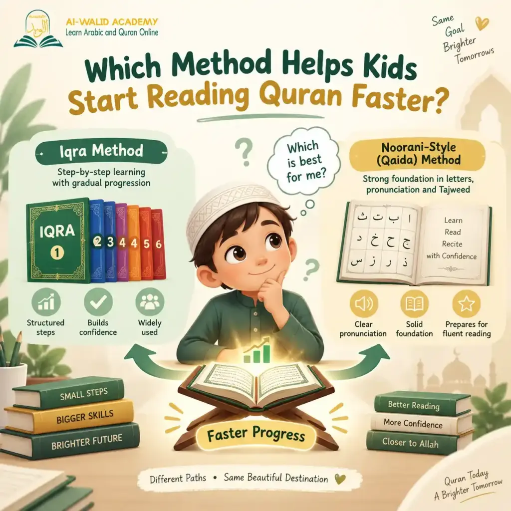 Noorani Qaida vs Iqra for kids Noorani Qaida vs Iqra for kids