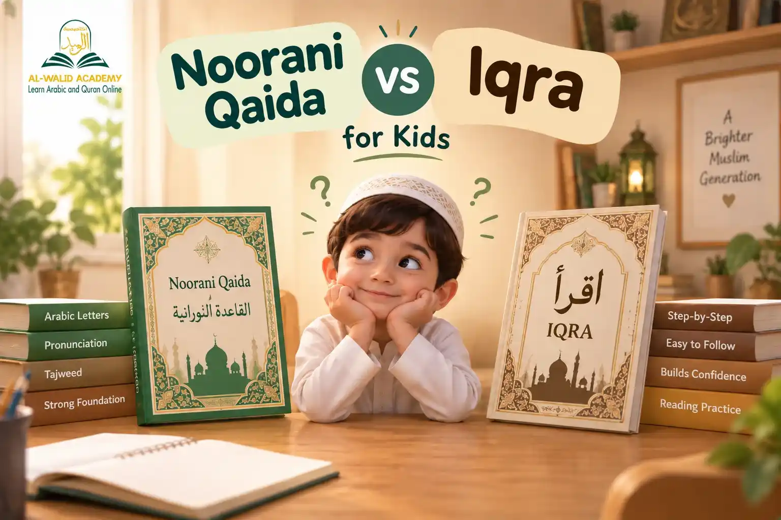 Noorani Qaida vs Iqra for kids